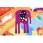 Mata Edukacyjna Animals Plane Kinderkraft 0M+ Mata Edukacyjna Animals Plane Kinderkraft 0M+