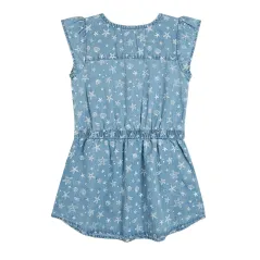 SUKIENKA JEANSOWA DZIEWCZĘCA MUSZELKI DENIM 128 CM COOL CLUB