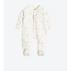 Pajac Niemowlęcy Biały Szary Paski 3 Szt. 68Cm Cool Club