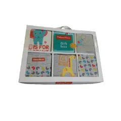 Ubranka Dla Niemowlaka Gift Box Fisher-Price Rozmiar 56 Cool Club