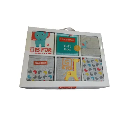 Ubranka Dla Niemowlaka Gift Box Fisher-Price Rozmiar 56 Cool Club