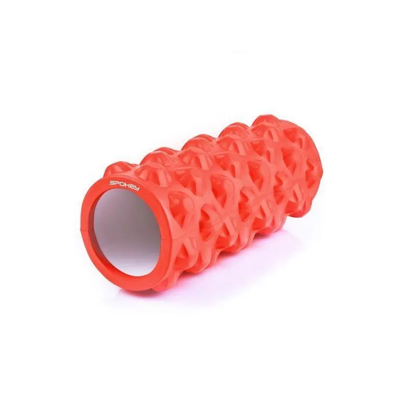 WAŁEK DO ĆWICZEŃ OSTRY CZERWONY 33CM ROLLER SPOKEY