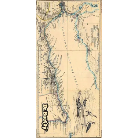 RĘCZNIK SZYBKOSCHNĄCY MAPA XL 70X140 CM DR. BACTY