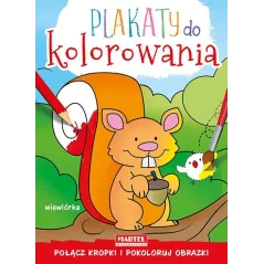WIEWIÓRKA PLAKATY DO KOLOROWANIA - Martel