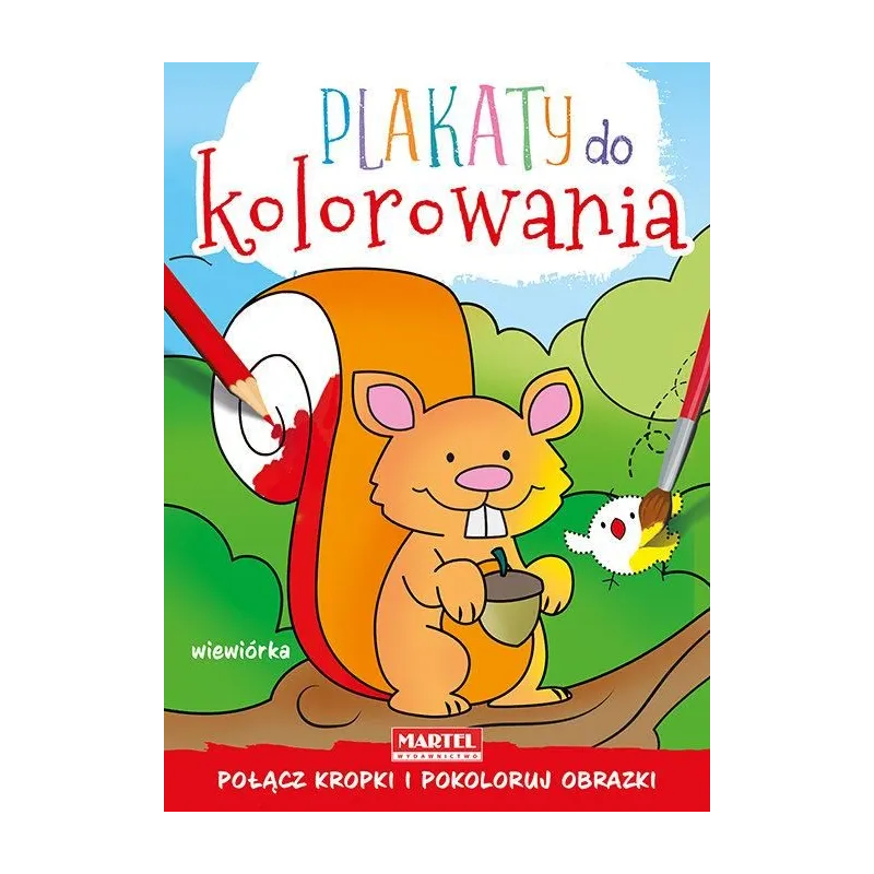 WIEWIÓRKA PLAKATY DO KOLOROWANIA - Martel