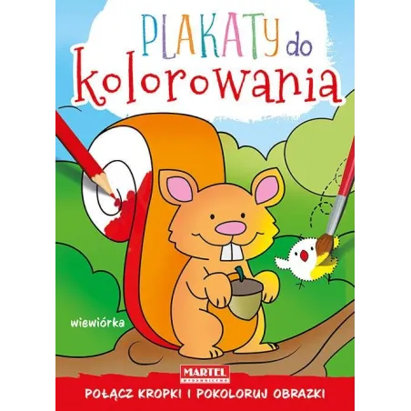 WIEWIÓRKA PLAKATY DO KOLOROWANIA - Martel