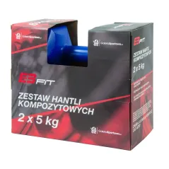 HANTLE KOMPOZYTOWE 2 X 5 KG EBFIT