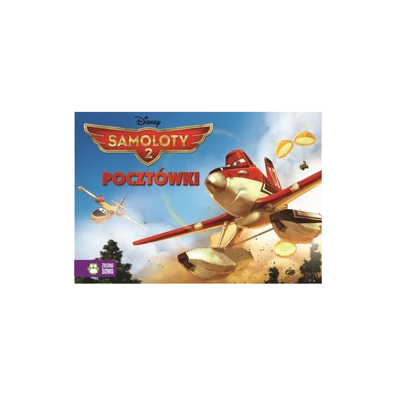 SAMOLOTY 2 KARTKI POCZTOWE DISNEY - Zielona Sowa