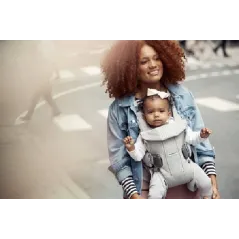 NOSIDEŁKO ERGONOMICZNE SZARE BABYBJORN ONE AIR