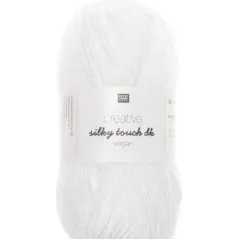 WŁÓCZKA C SILKY TOUCH BIAŁA 220 M