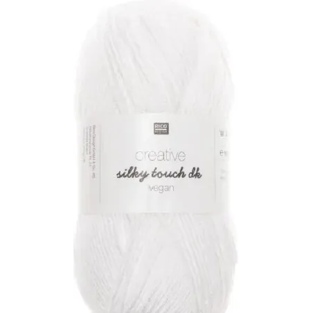 WŁÓCZKA C SILKY TOUCH BIAŁA 220 M