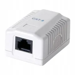 GNIAZDO NATYNKOWE 1xRJ45 CAT.6 GEMBIRD