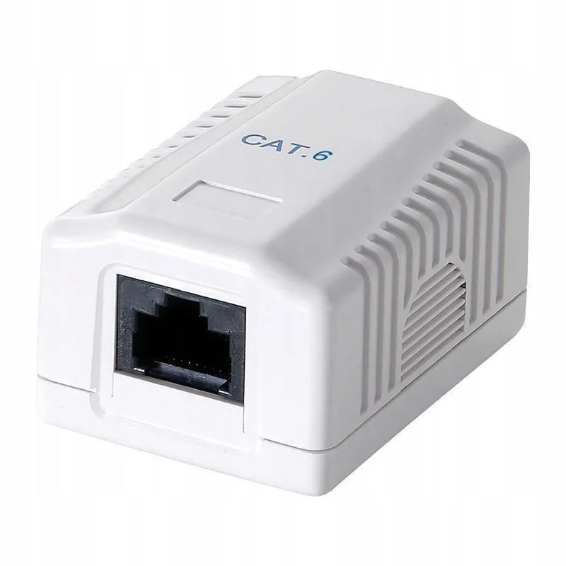 GNIAZDO NATYNKOWE 1xRJ45 CAT.6 GEMBIRD