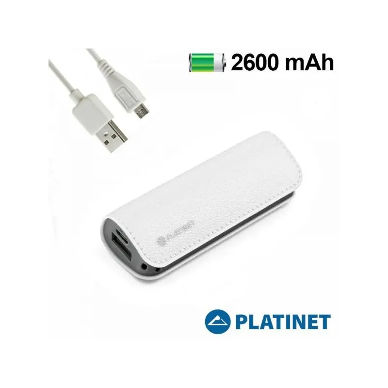 POWERBANK 2600 MAH 1A PLATINET