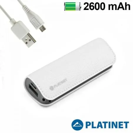 POWERBANK 2600 MAH 1A PLATINET