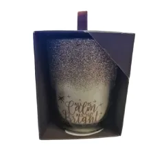 ŚWIECA ZAPACHOWA CYNAMON W SZKLE 10 CM