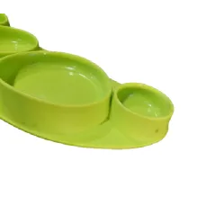TALERZ SILIKONOWY TINY TAPAS KOO-DI ZIELONY 6M+ II GATUNEK