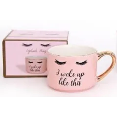 FILIŻANKA RZĘSY I WOKE UP LIKE THIS SIL 160 ML