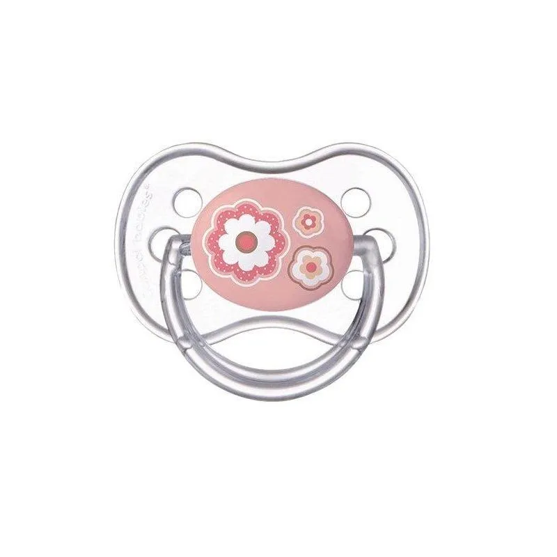 SMOCZEK USPOKAJAJĄCY SYMETRYCZNY CANPOL BABIES NEWBORN BABY RÓŻOWY 0-6M