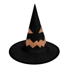 KAPELUSZ DYNIA HALOOWEEN CZARNY