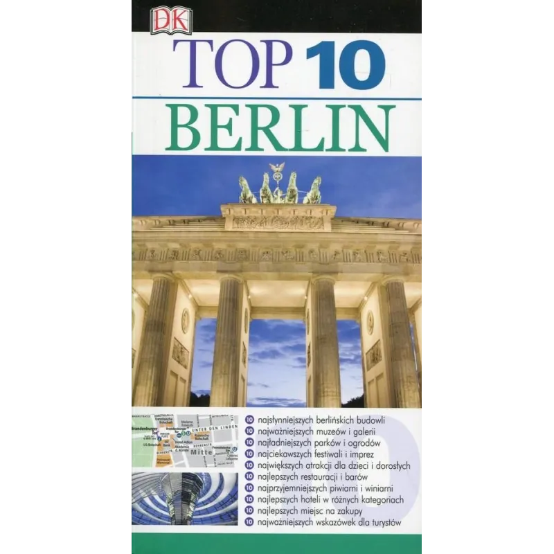 TOP 10 BERLIN/PRZEWODNIK Scheunemann Jurgen