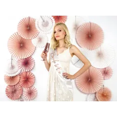 Szarfa Satynowa Na Wieczór Panieński Bride To Be Biała