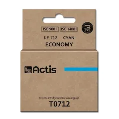 TUSZ DO DRUKARKI EPSON T0712 ACTIS KE-712 BŁĘKITNY 13.5 ML