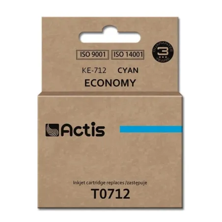 TUSZ DO DRUKARKI EPSON T0712 ACTIS KE-712 BŁĘKITNY 13.5 ML