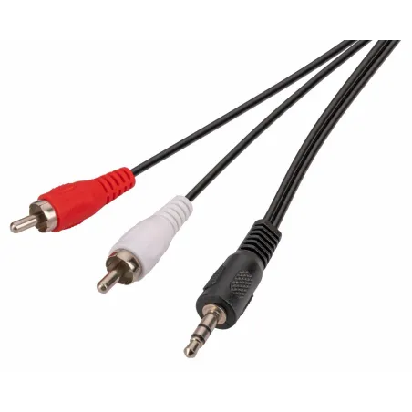Kabel 3.5 Mm Minijack - 2Xcinch 1.5 M Treq Kba3415 Kabel 3.5 Mm Minijack - 2Xcinch 1.5 M Treq Kba3415