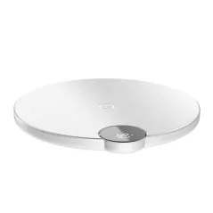 ŁADOWARKA INDUKCYJNA QI BASEUS DIGITAL LED DISPLAY WIRELESS CHARGER WXSX-02, 1 X LIGHTNING BIAŁA