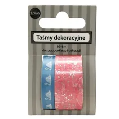 TAŚMA PAPIEROWA DO SCRAPBOOKINGU 2 SZT. - Panon