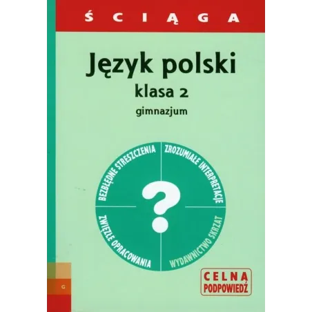 Język Polski 2 Ściąga Gimnazjum Warot Grażyna Język Polski 2 Ściąga Gimnazjum Warot Grażyna