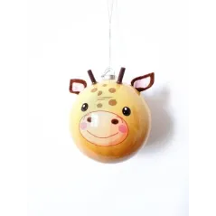 BOMBKA DEKORACYJNA ŻYRAFA 6.5 CM