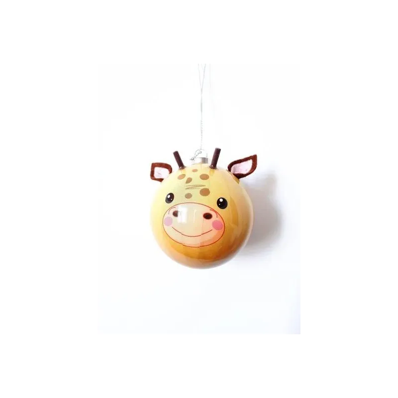 BOMBKA DEKORACYJNA ŻYRAFA 6.5 CM