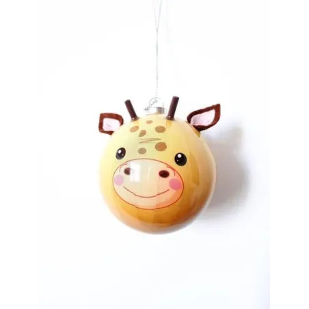BOMBKA DEKORACYJNA ŻYRAFA 6.5 CM