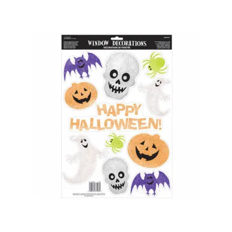 DEKORACJA NA OKNO NAKLEJKI HALLOWEEN 11 SZTUK