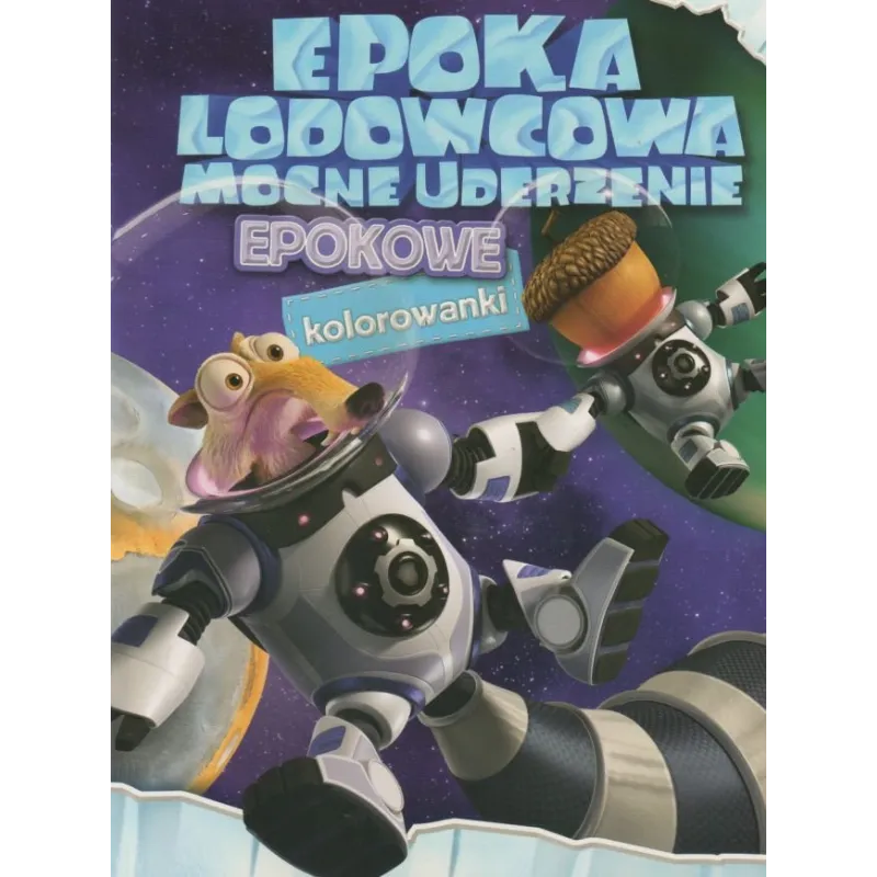 EPOKA LODOWCOWA MOCNE UDERZENIE KOLOROWANKI I ZADANIA + KREDKI - Media Service Zawada