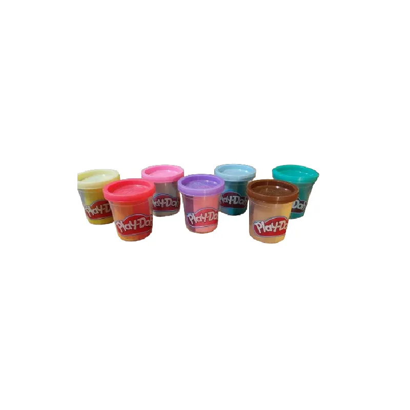 TRZYKOLOROWA CIASTOLINA 7 SZTUK PLAY DOH 3+