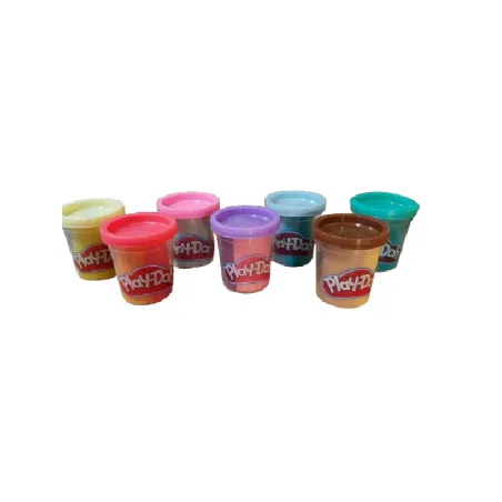 TRZYKOLOROWA CIASTOLINA 7 SZTUK PLAY DOH 3+
