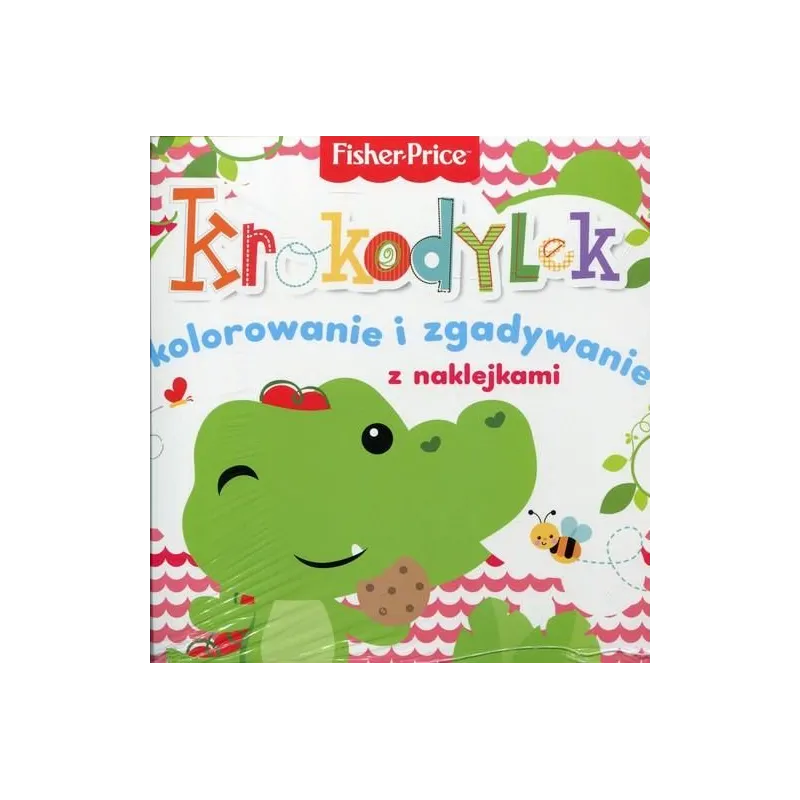 FISHER PRICE KOLOROWANKA PODŁOGOWA KROKODYLEK  FISHER PRICE KOLOROWANKA PODŁOGOWA KROKODYLEK