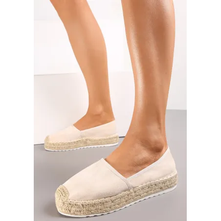 BEŻOWE ESPADRYLE ROZMIAR 39