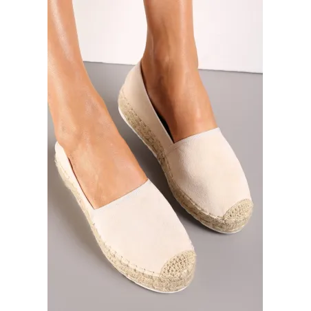 Beżowe Espadryle Rozmiar 39