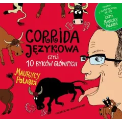 CORRIDA JĘZYKOWA CZYLI 10 BYKÓW GŁÓWNYCH + CD Polaski Maurycy - Skrzat