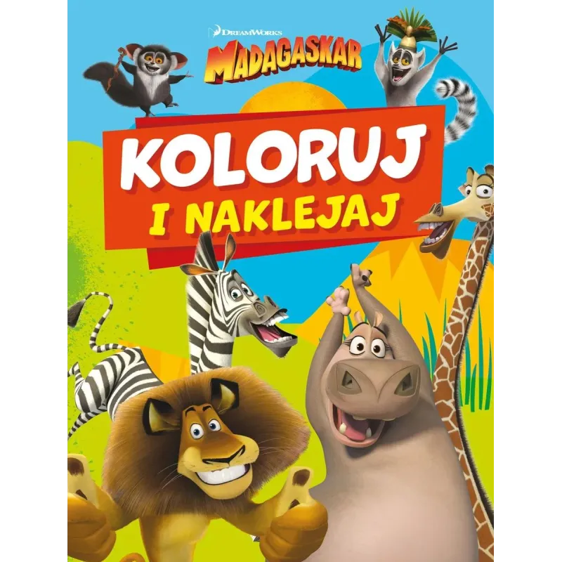 MADAGASKAR. KOLORUJ I NAKLEJAJ