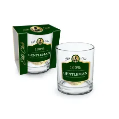 SZKLANKA WHISKY 270ML 100% GENTLEMAN