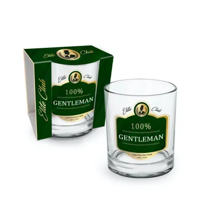 SZKLANKA WHISKY 270ML 100% GENTLEMAN