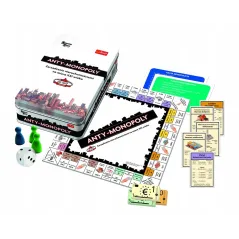 ANTY-MONOPOLY. ZARZĄDZANIE NIERUCHOMOŚCIAMI NA MIARĘ XXI WIEKU STRATEGICZNA GRA PLANSZOWA 8+