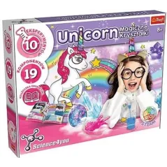 UNICORN MAGICZNE KRYSZTAŁY. KREATYWNY ZESTAW EDUKACYJNY 8+