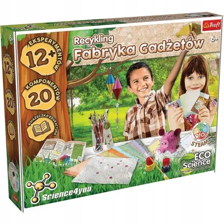 RECYKLING FABRYKA GADŻETÓW. ZESTAW KREATYWNY 6+