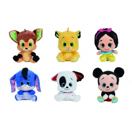 MASKOTKI PLUSZOWE GLITSIES DISNEY MIX WZORÓW 0+ - Tm Toys